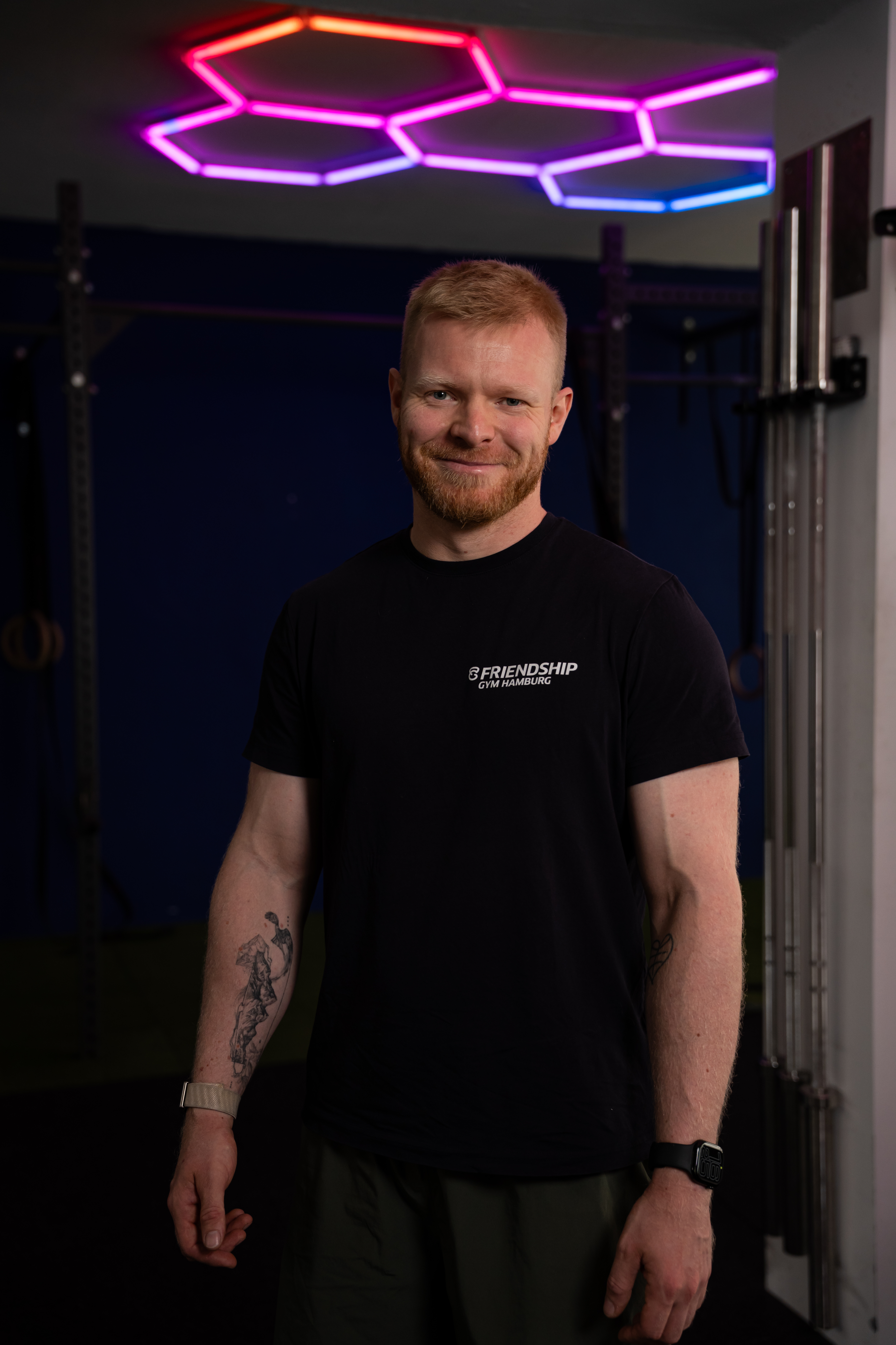 Hendrix Bölle im Friendship Gym in Hamburg
